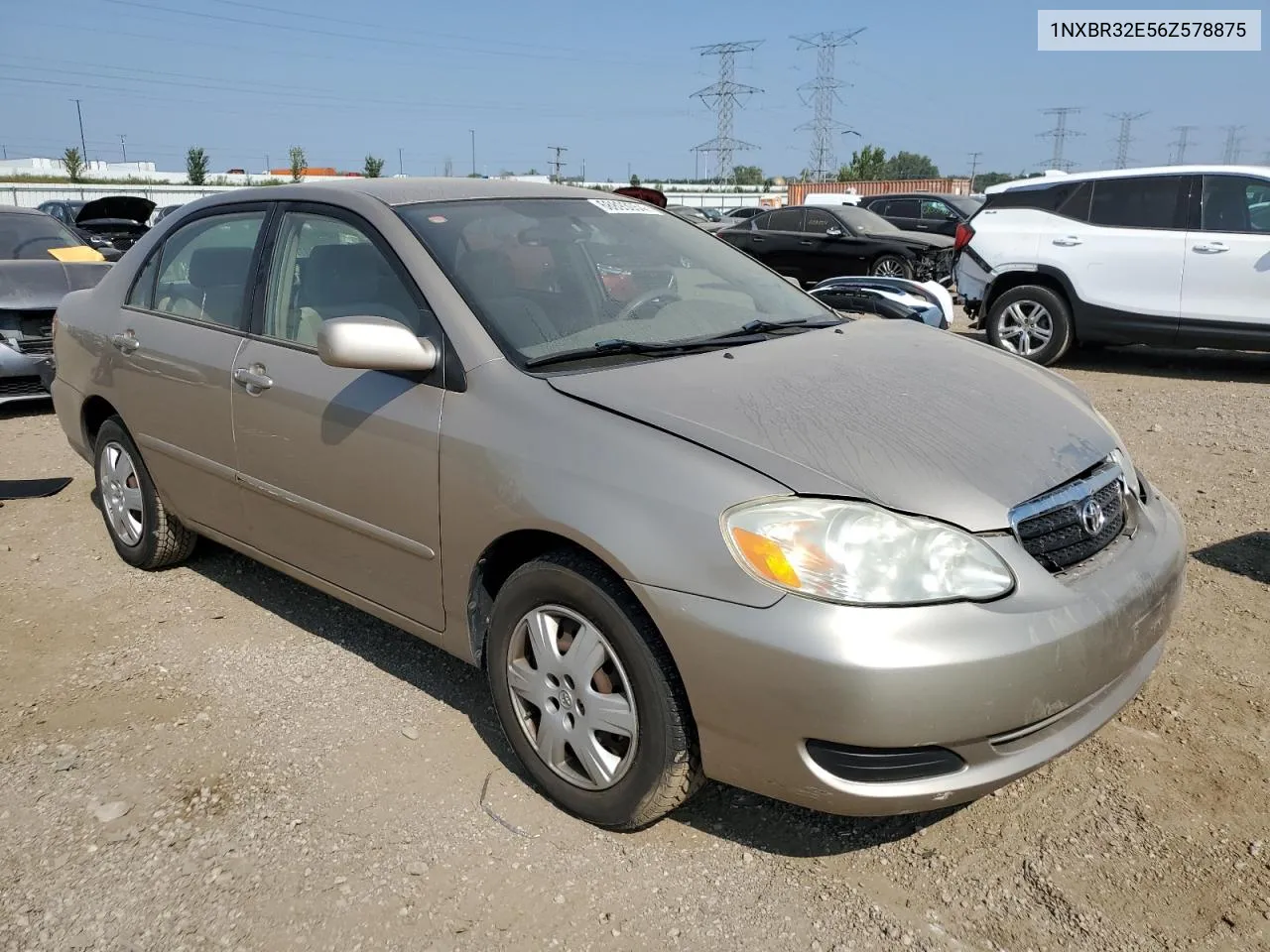 2006 Toyota Corolla Ce VIN: 1NXBR32E56Z578875 Lot: 68893054