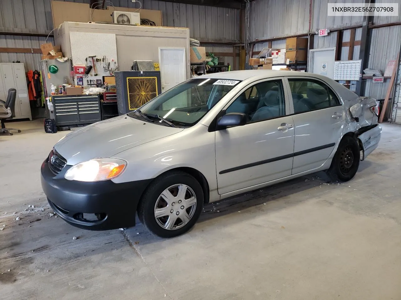 2006 Toyota Corolla Ce VIN: 1NXBR32E56Z707908 Lot: 68932724