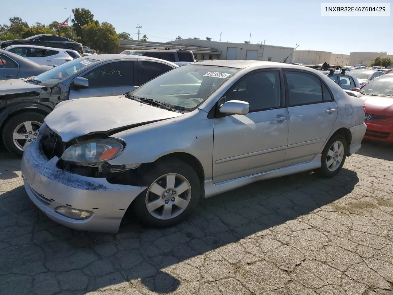 2006 Toyota Corolla Ce VIN: 1NXBR32E46Z604429 Lot: 69232354