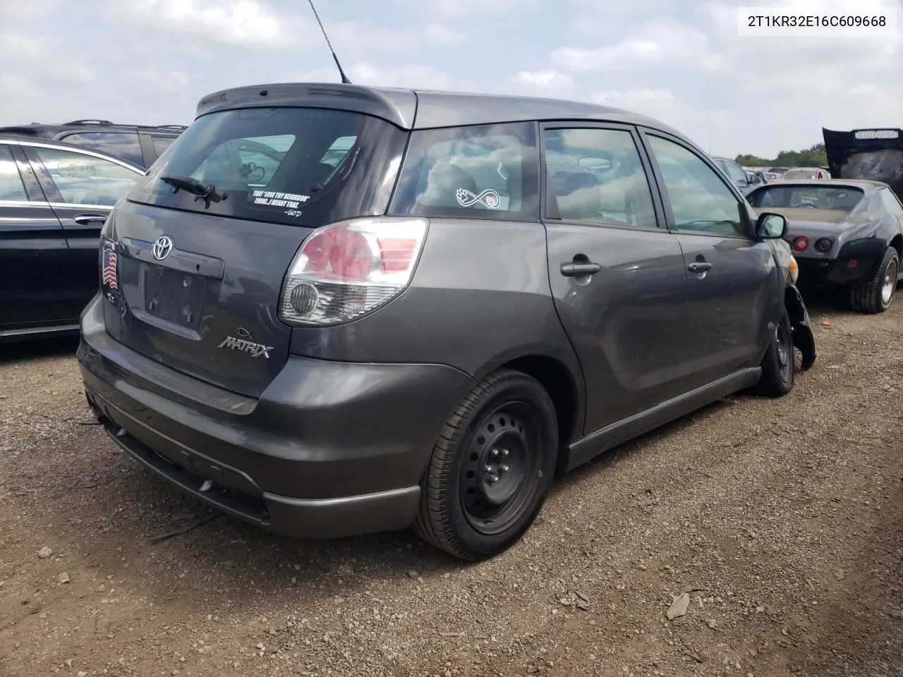 2006 Toyota Corolla Matrix Xr VIN: 2T1KR32E16C609668 Lot: 69414994