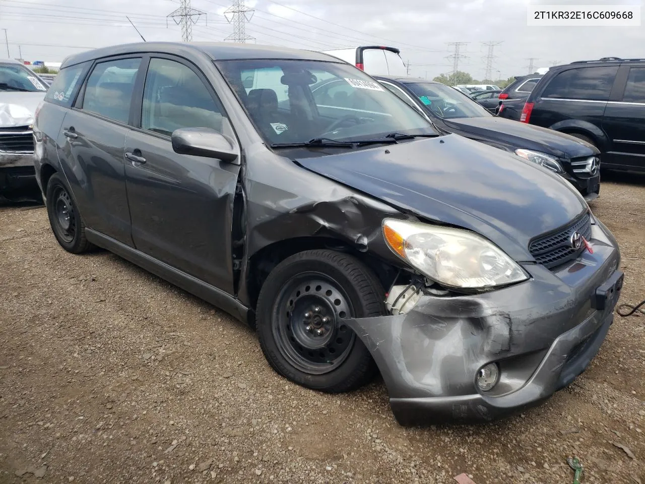 2006 Toyota Corolla Matrix Xr VIN: 2T1KR32E16C609668 Lot: 69414994