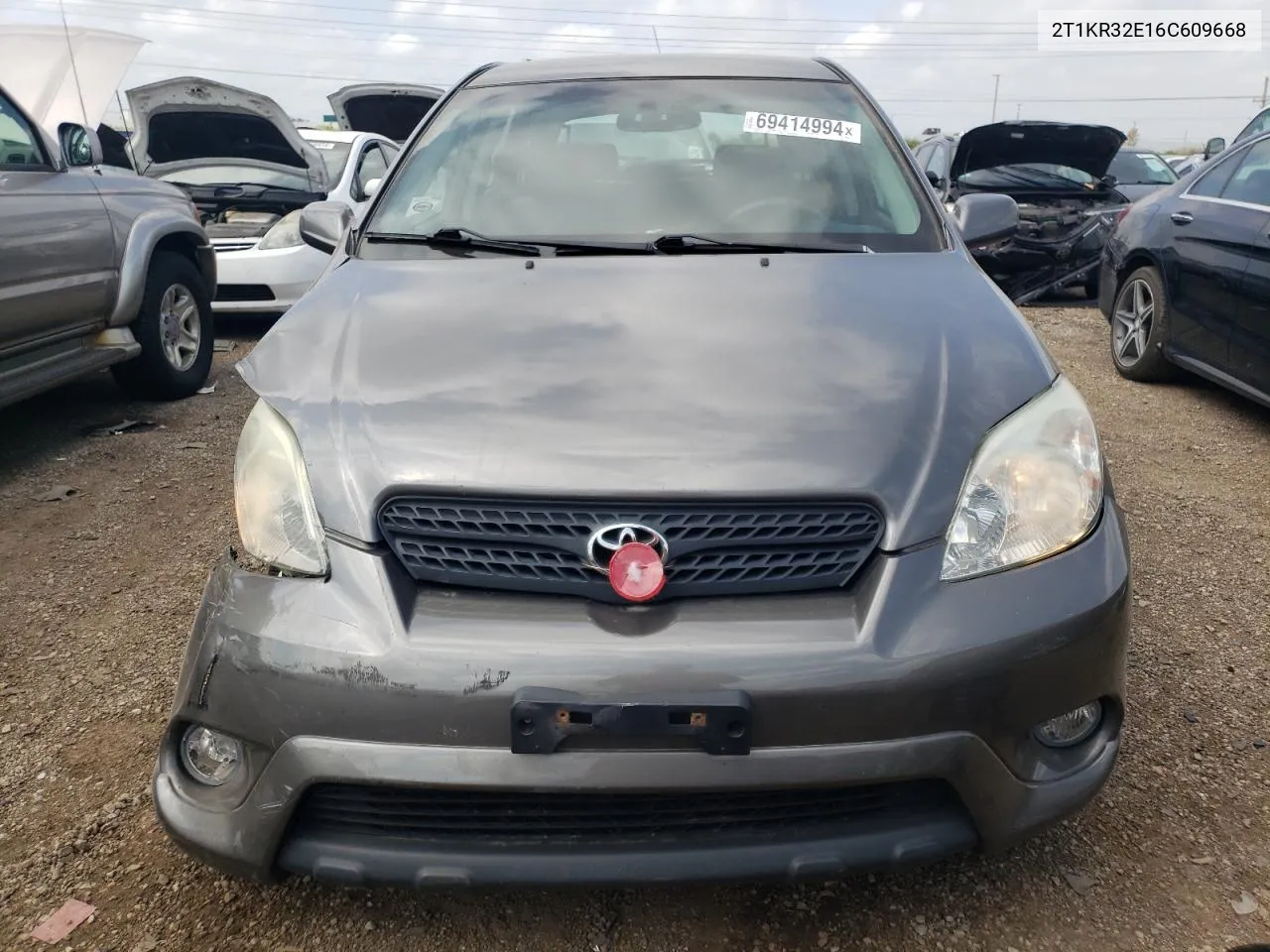 2006 Toyota Corolla Matrix Xr VIN: 2T1KR32E16C609668 Lot: 69414994