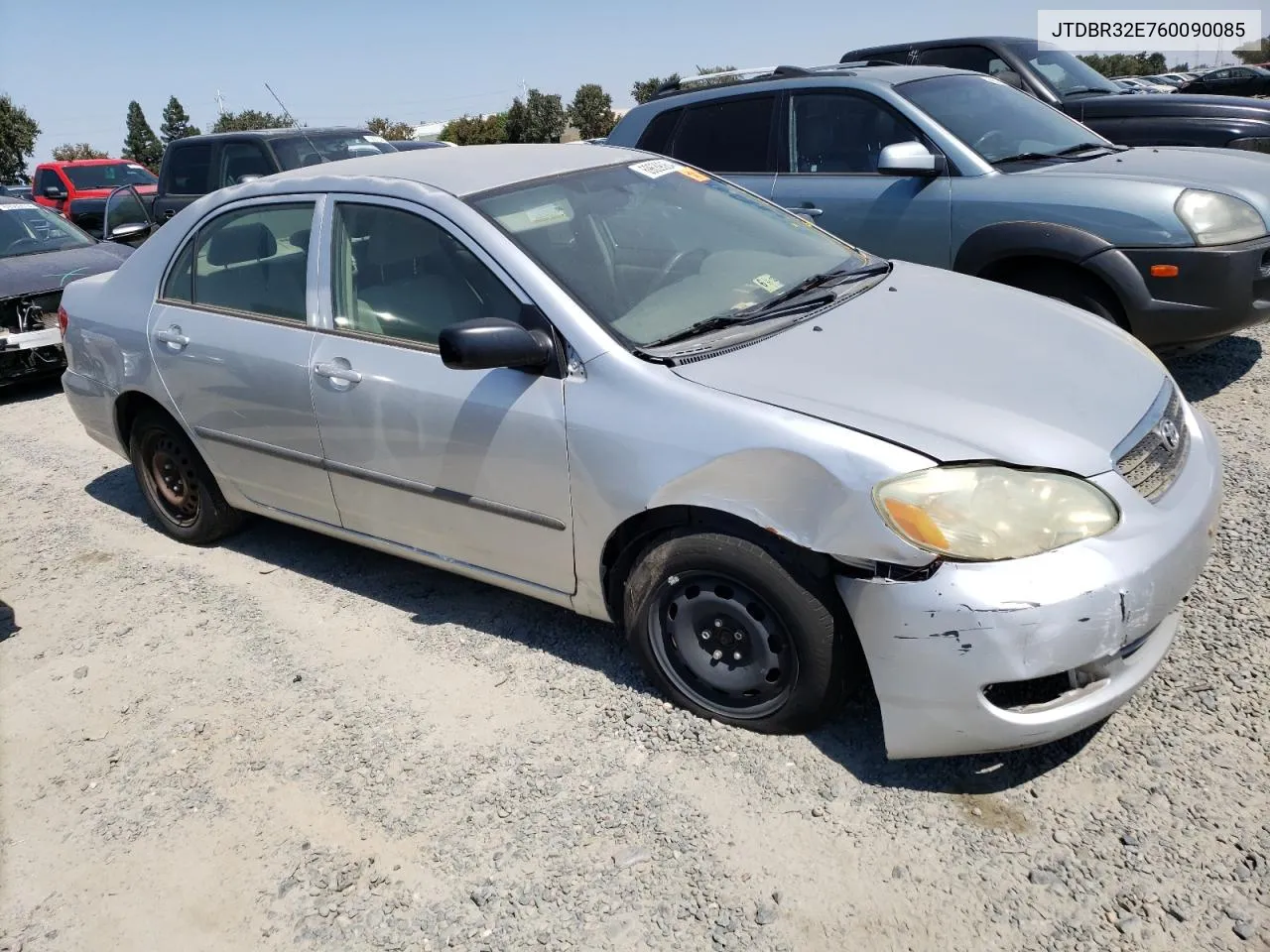 2006 Toyota Corolla Ce VIN: JTDBR32E760090085 Lot: 69639064