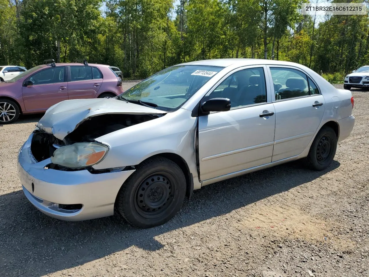 2006 Toyota Corolla Ce VIN: 2T1BR32E16C612215 Lot: 69713544