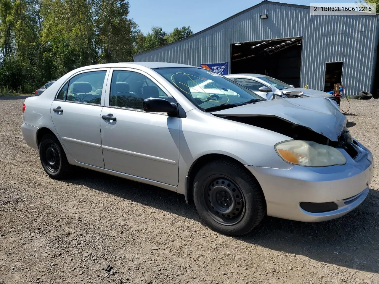 2006 Toyota Corolla Ce VIN: 2T1BR32E16C612215 Lot: 69713544