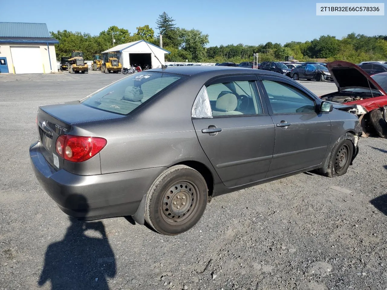 2006 Toyota Corolla Ce VIN: 2T1BR32E66C578336 Lot: 69864784