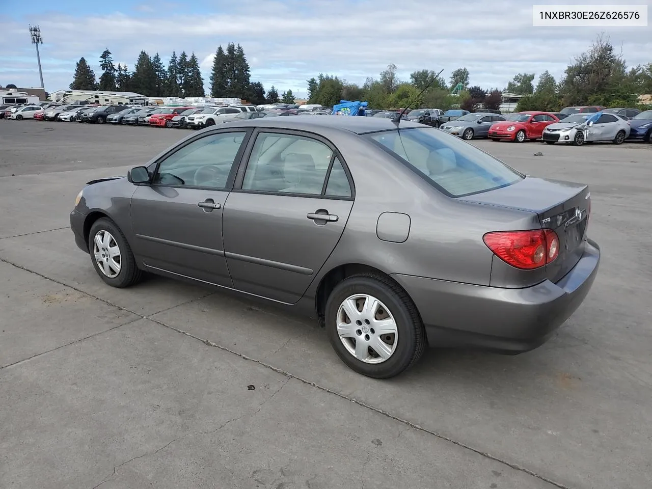 2006 Toyota Corolla Ce VIN: 1NXBR30E26Z626576 Lot: 69886994