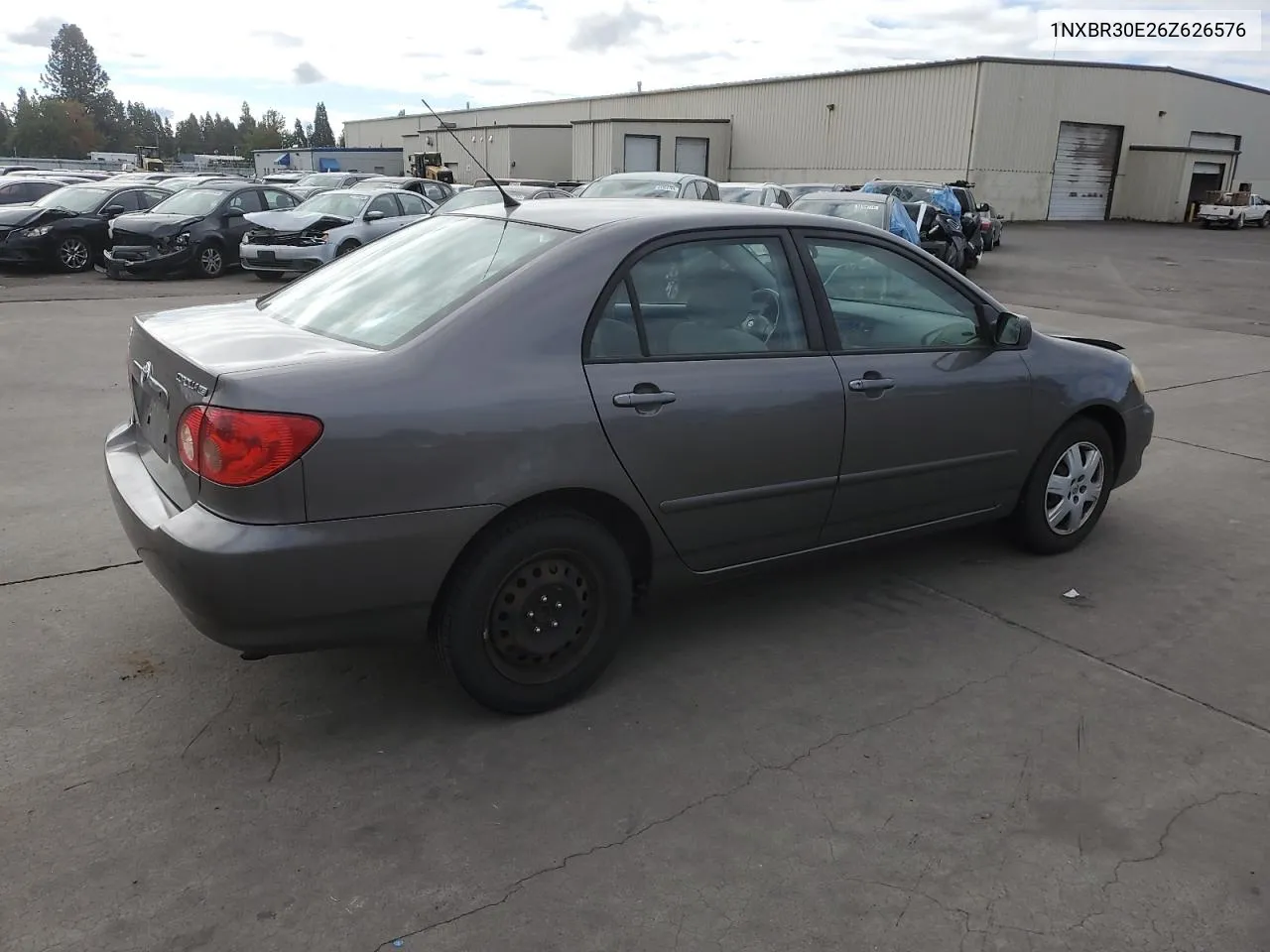 2006 Toyota Corolla Ce VIN: 1NXBR30E26Z626576 Lot: 69886994