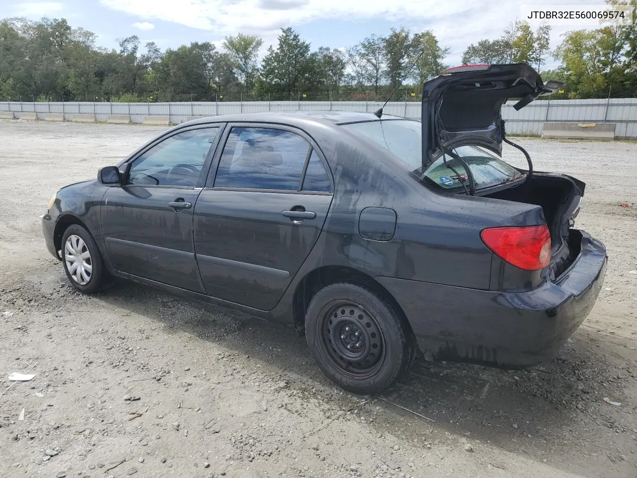 2006 Toyota Corolla Ce VIN: JTDBR32E560069574 Lot: 70045464