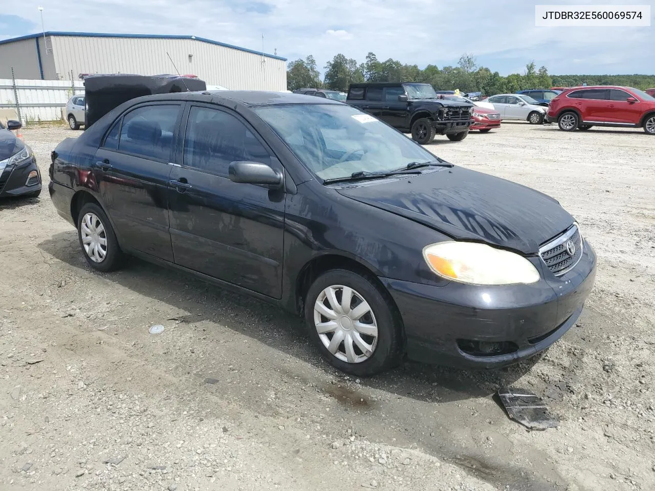 2006 Toyota Corolla Ce VIN: JTDBR32E560069574 Lot: 70045464