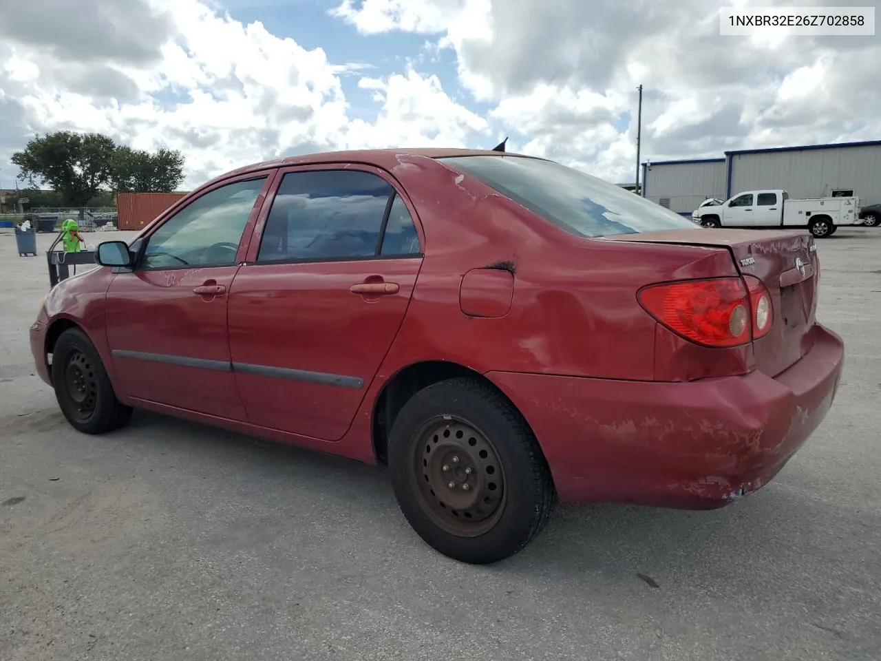 2006 Toyota Corolla Ce VIN: 1NXBR32E26Z702858 Lot: 70179264