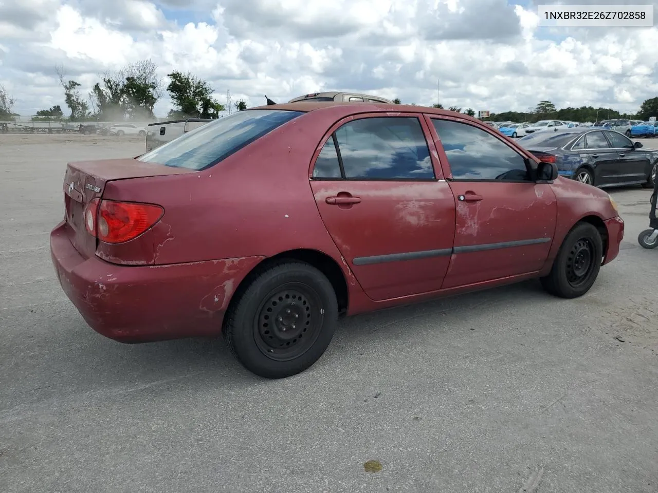 2006 Toyota Corolla Ce VIN: 1NXBR32E26Z702858 Lot: 70179264