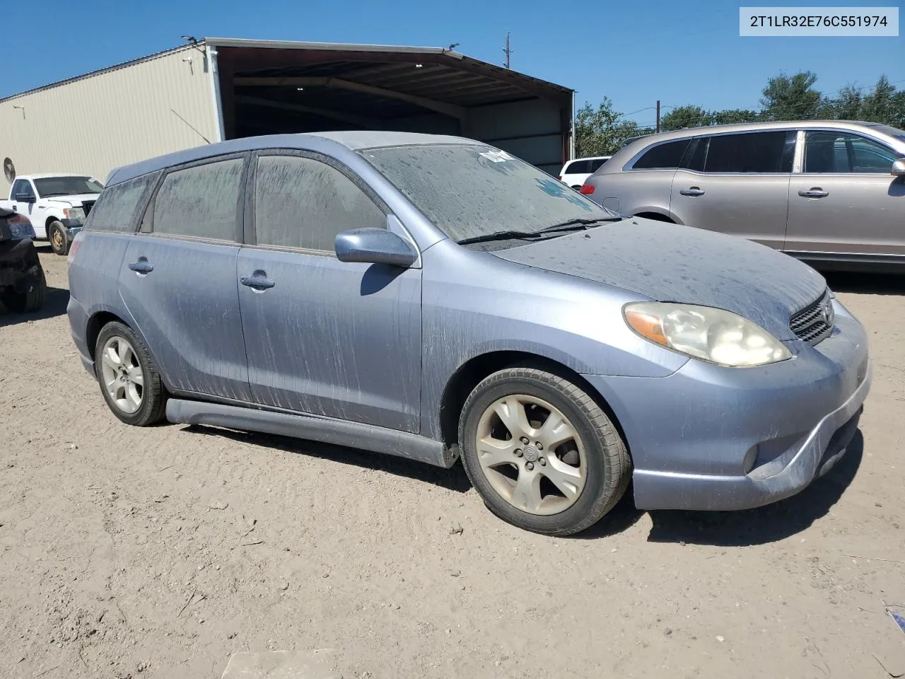 2006 Toyota Corolla Matrix Base VIN: 2T1LR32E76C551974 Lot: 70440954