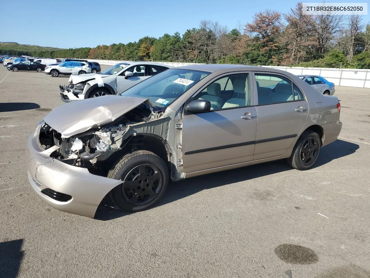 2006 Toyota Corolla Ce VIN: 2T1BR32E86C652050 Lot: 70494814