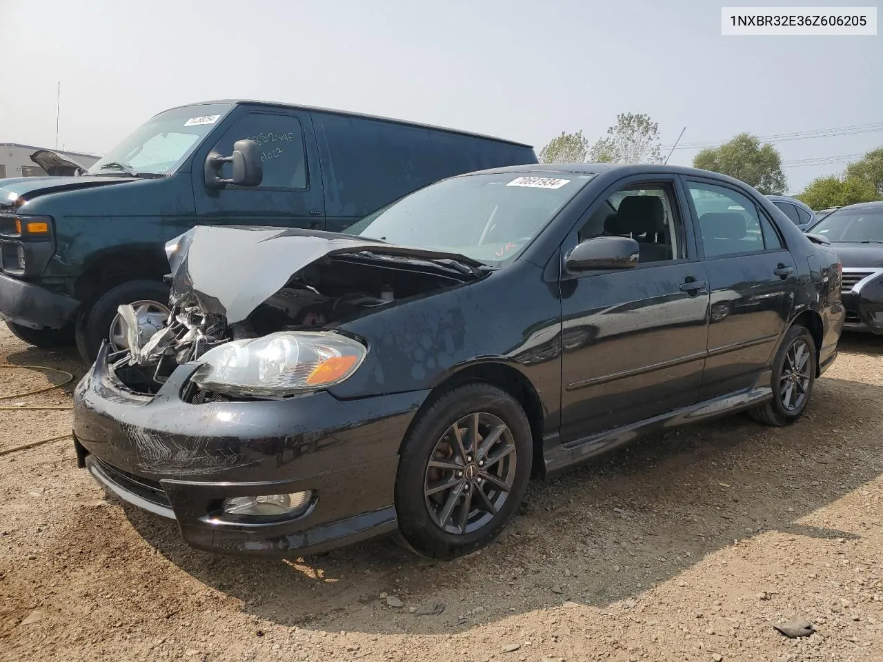 2006 Toyota Corolla Ce VIN: 1NXBR32E36Z606205 Lot: 70691934