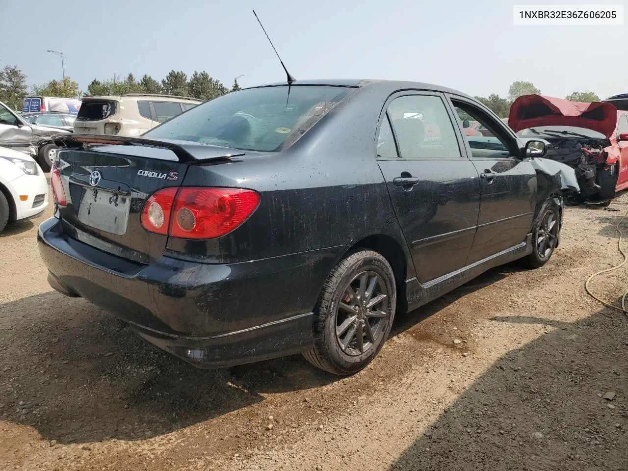 2006 Toyota Corolla Ce VIN: 1NXBR32E36Z606205 Lot: 70691934