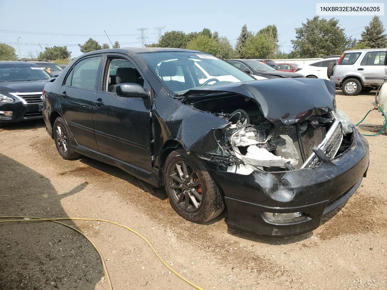 2006 Toyota Corolla Ce VIN: 1NXBR32E36Z606205 Lot: 70691934