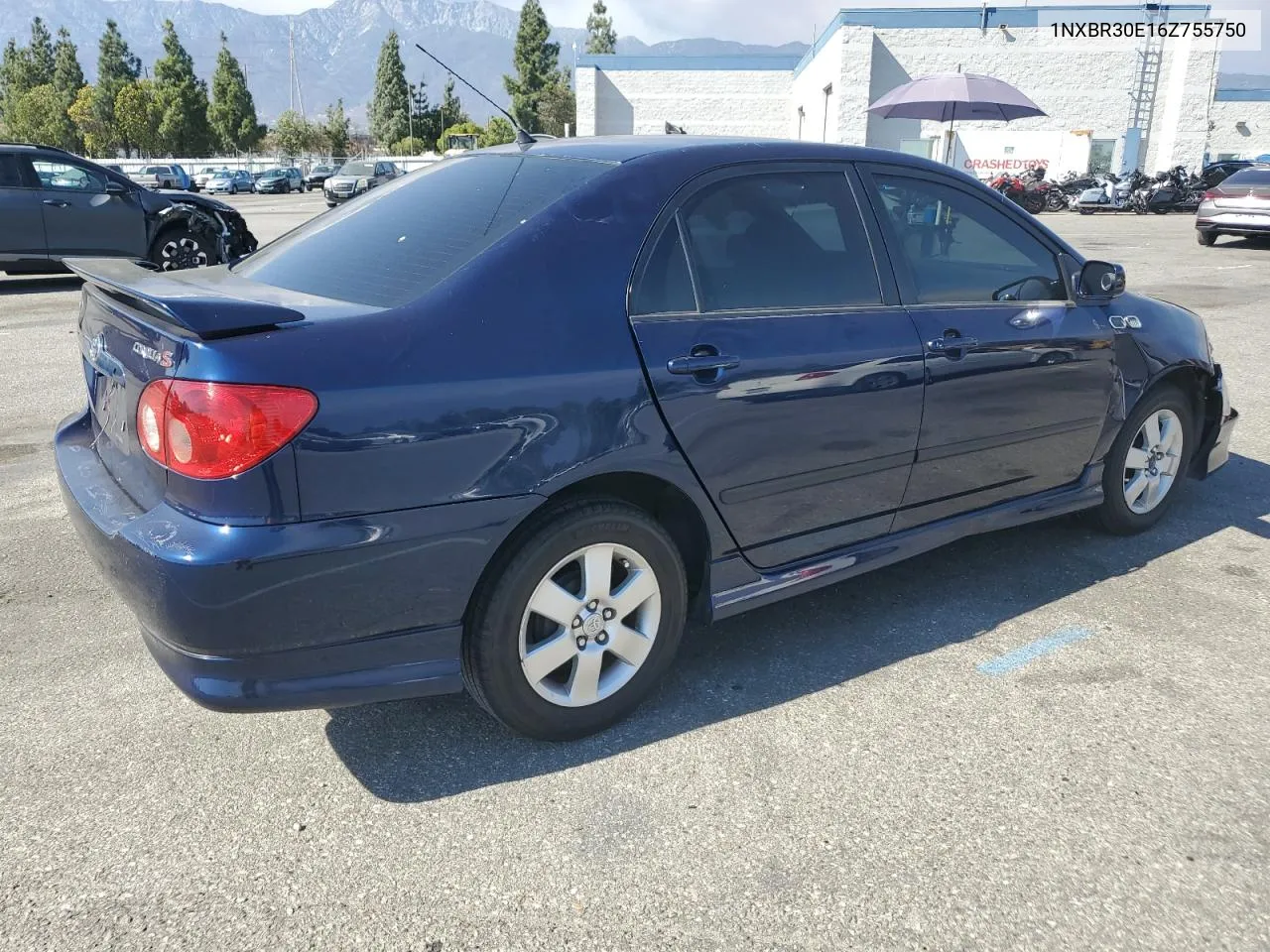 2006 Toyota Corolla Ce VIN: 1NXBR30E16Z755750 Lot: 70815324