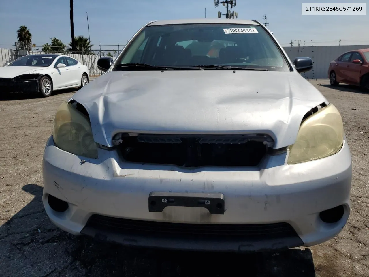 2006 Toyota Corolla Matrix Xr VIN: 2T1KR32E46C571269 Lot: 70823414