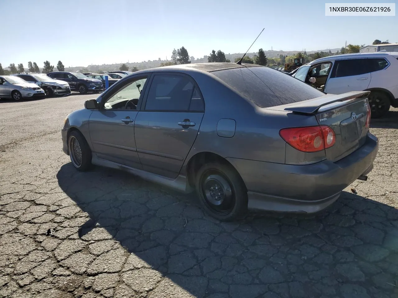 2006 Toyota Corolla Ce VIN: 1NXBR30E06Z621926 Lot: 70826074