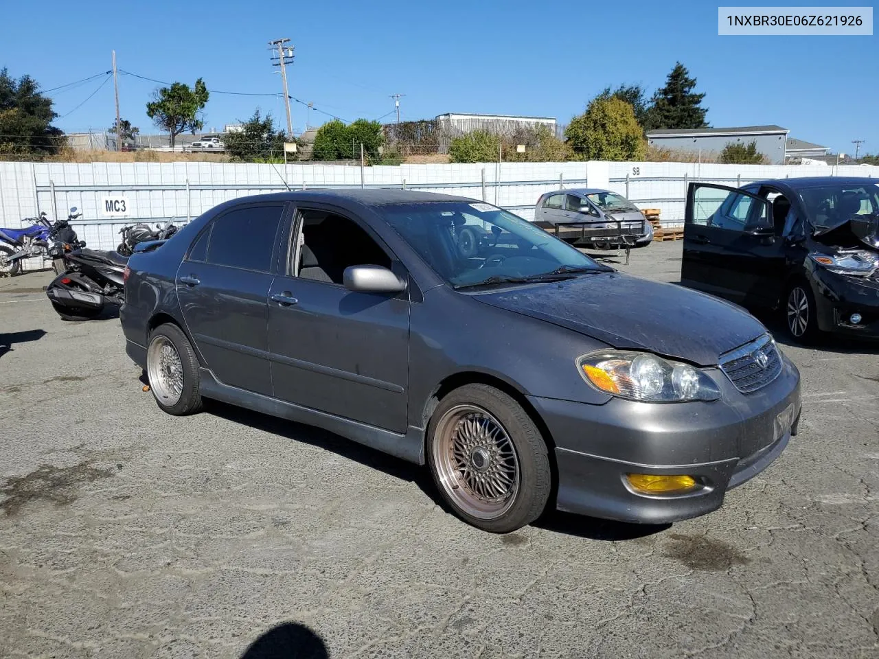 2006 Toyota Corolla Ce VIN: 1NXBR30E06Z621926 Lot: 70826074