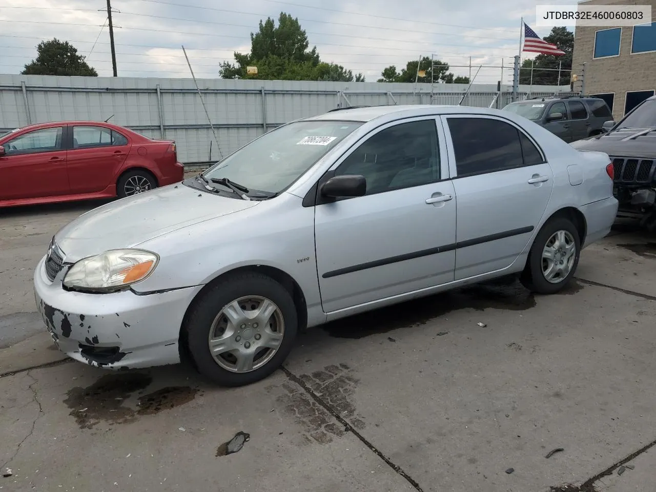 2006 Toyota Corolla Ce VIN: JTDBR32E460060803 Lot: 70867204