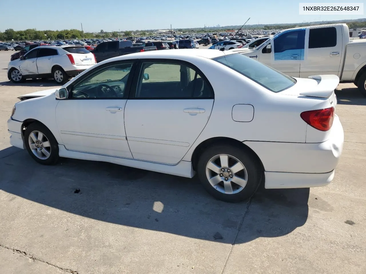 2006 Toyota Corolla Ce VIN: 1NXBR32E26Z648347 Lot: 70954234