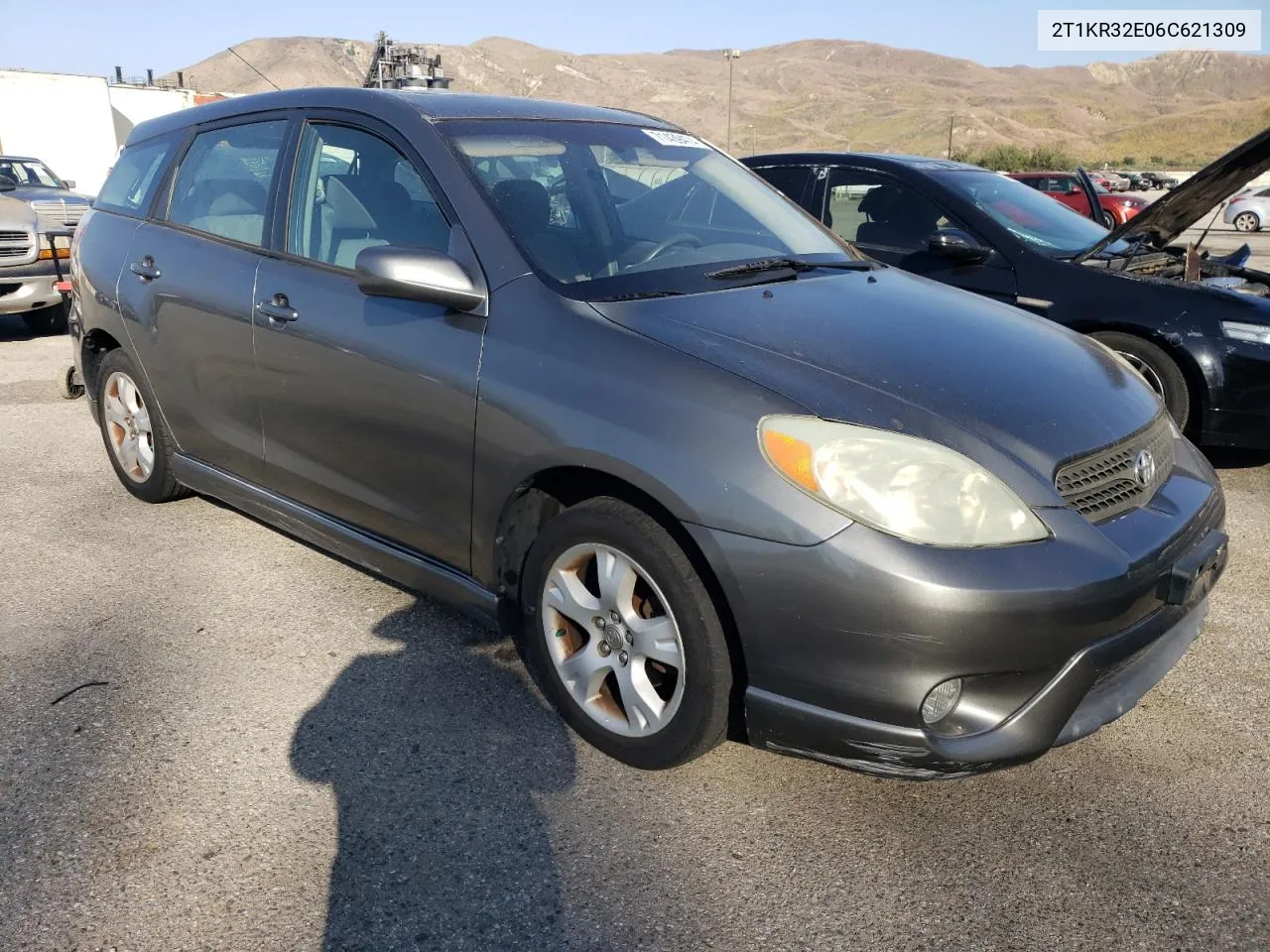 2006 Toyota Corolla Matrix Xr VIN: 2T1KR32E06C621309 Lot: 71439474