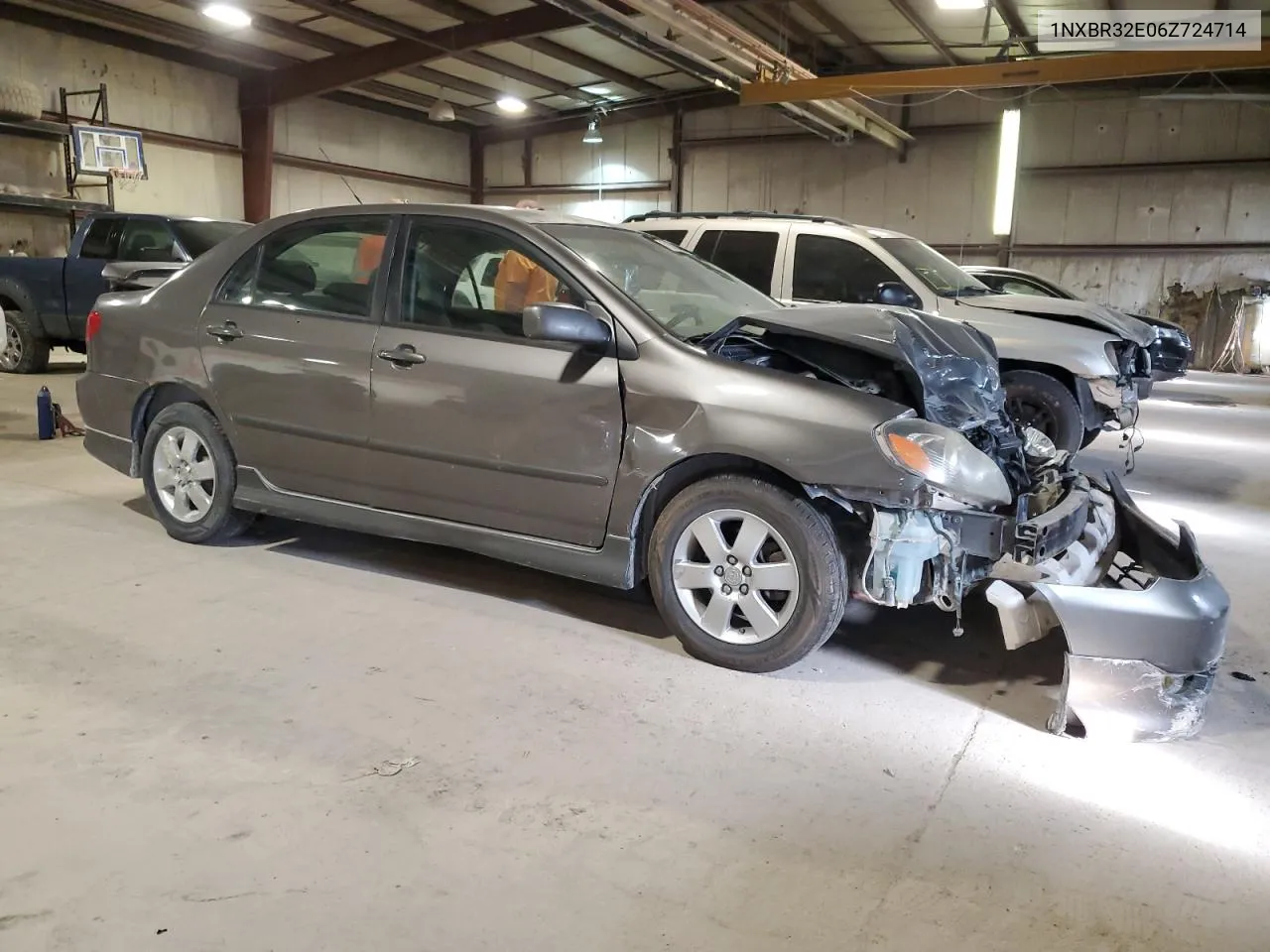 2006 Toyota Corolla Ce VIN: 1NXBR32E06Z724714 Lot: 71566484