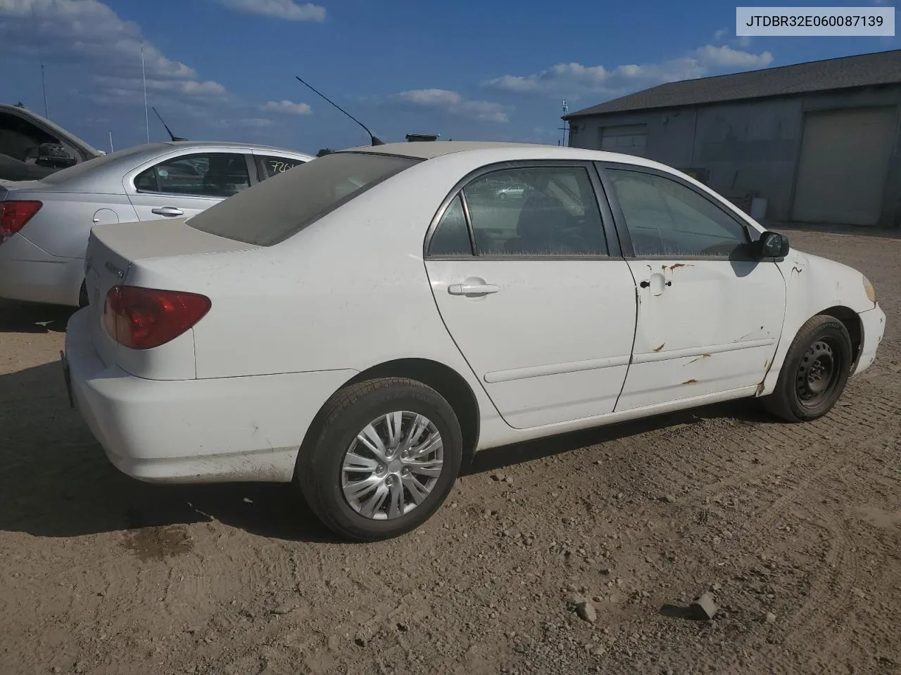 2006 Toyota Corolla Ce VIN: JTDBR32E060087139 Lot: 71625154