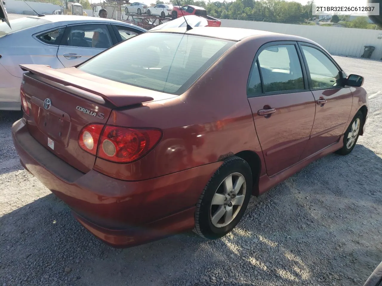 2006 Toyota Corolla Ce VIN: 2T1BR32E26C612837 Lot: 71679874