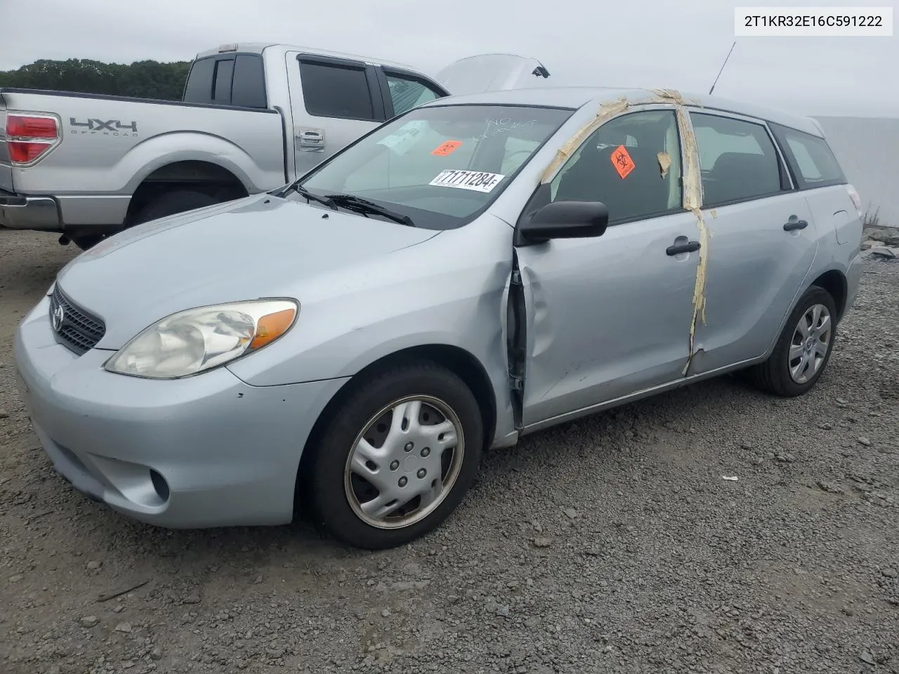 2006 Toyota Corolla Matrix Xr VIN: 2T1KR32E16C591222 Lot: 71711284