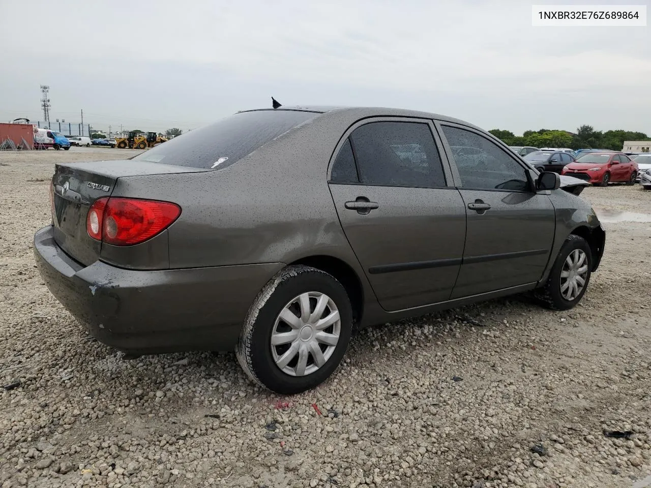 2006 Toyota Corolla Ce VIN: 1NXBR32E76Z689864 Lot: 71750584