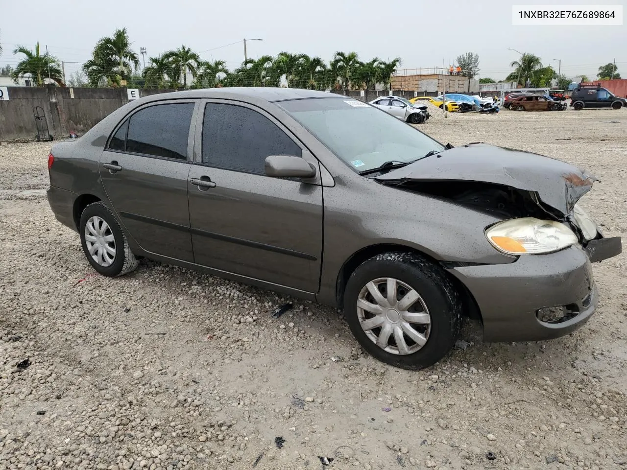 1NXBR32E76Z689864 2006 Toyota Corolla Ce