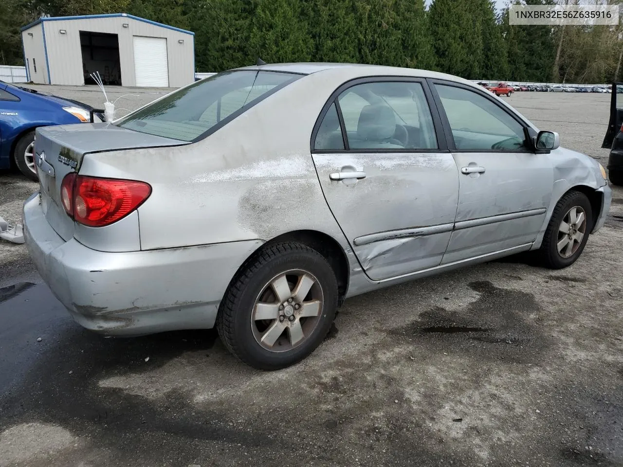 2006 Toyota Corolla Ce VIN: 1NXBR32E56Z635916 Lot: 71838684