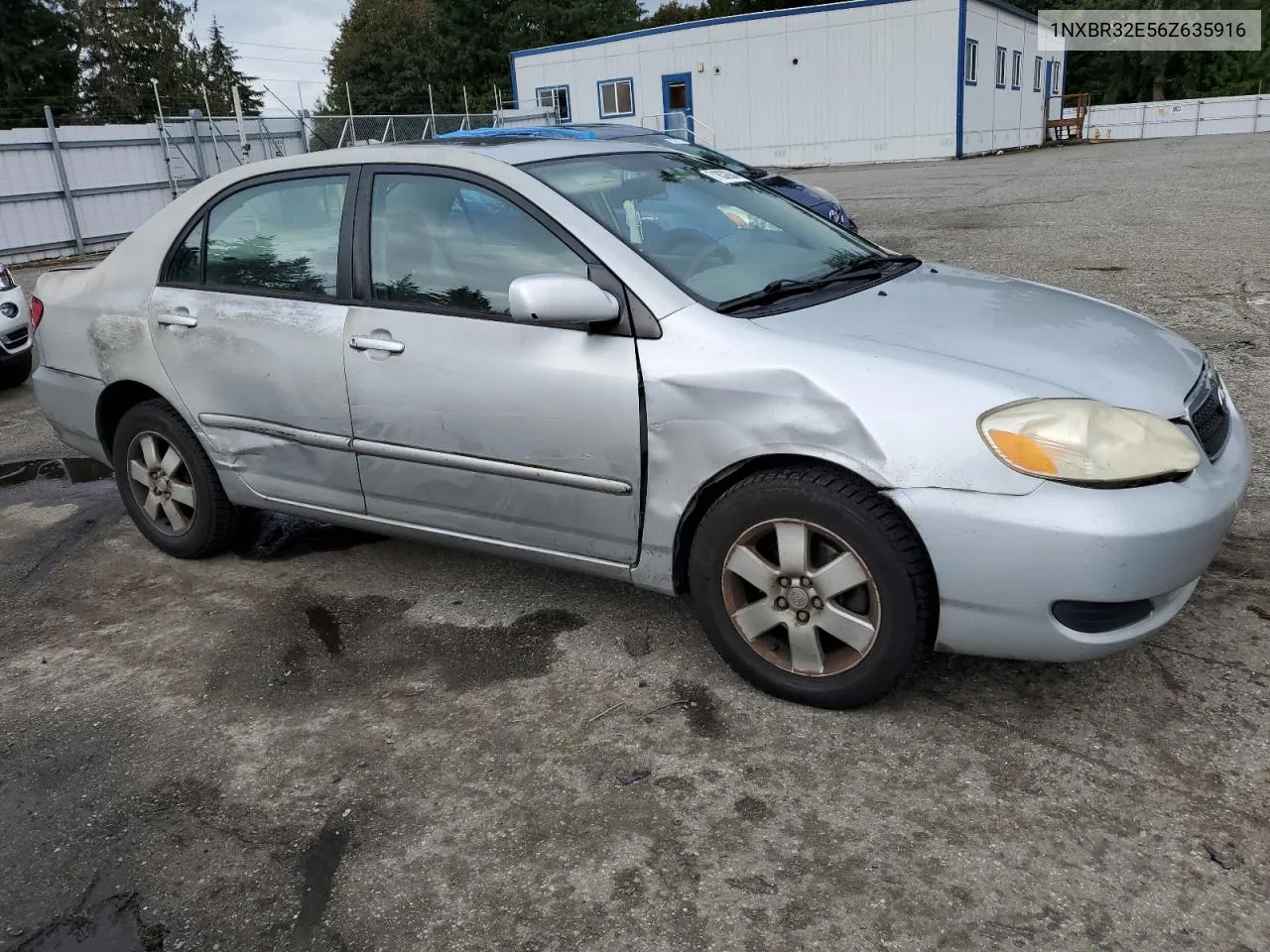 2006 Toyota Corolla Ce VIN: 1NXBR32E56Z635916 Lot: 71838684