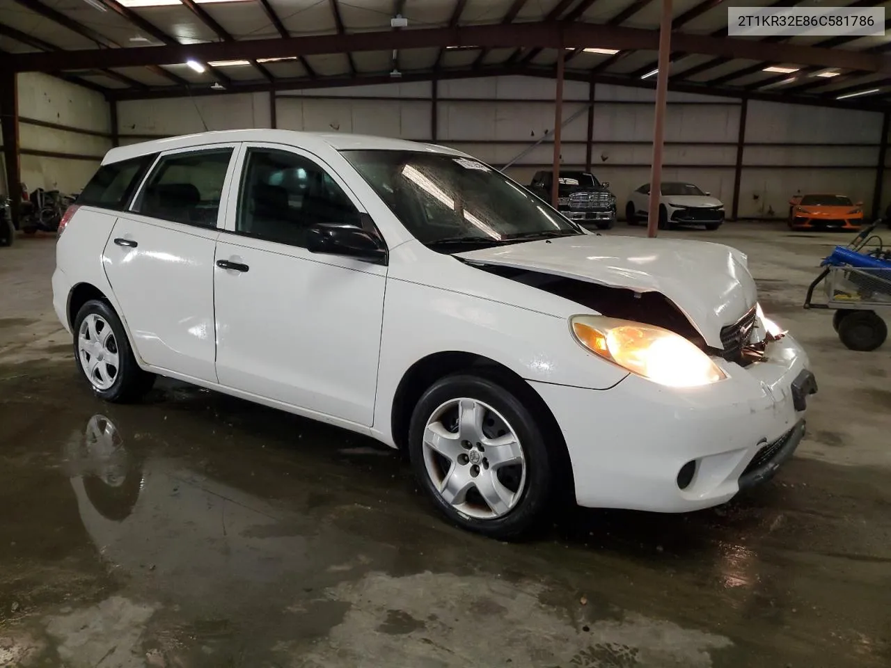 2006 Toyota Corolla Matrix Xr VIN: 2T1KR32E86C581786 Lot: 71875954