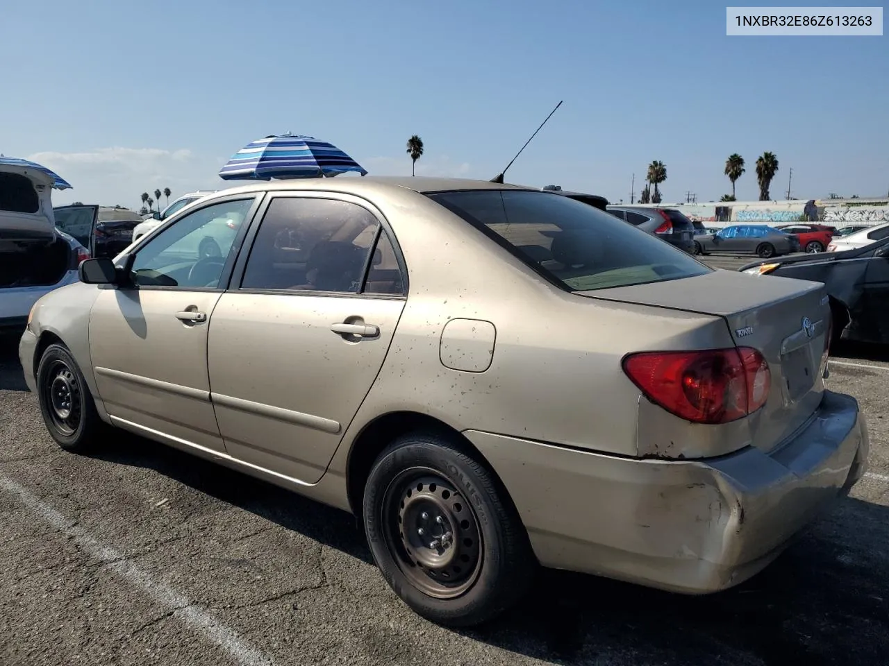 2006 Toyota Corolla Ce VIN: 1NXBR32E86Z613263 Lot: 72092914