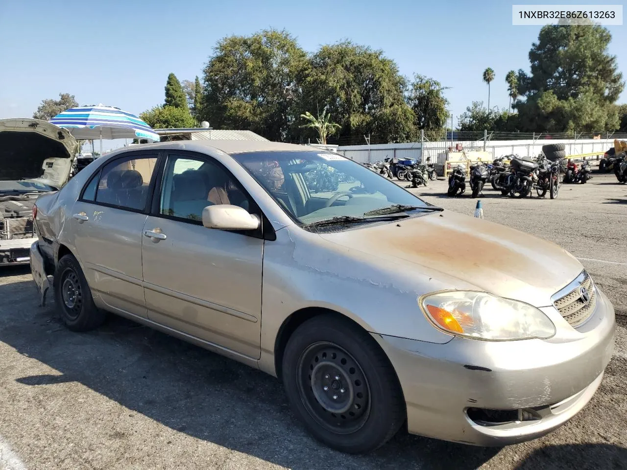 2006 Toyota Corolla Ce VIN: 1NXBR32E86Z613263 Lot: 72092914