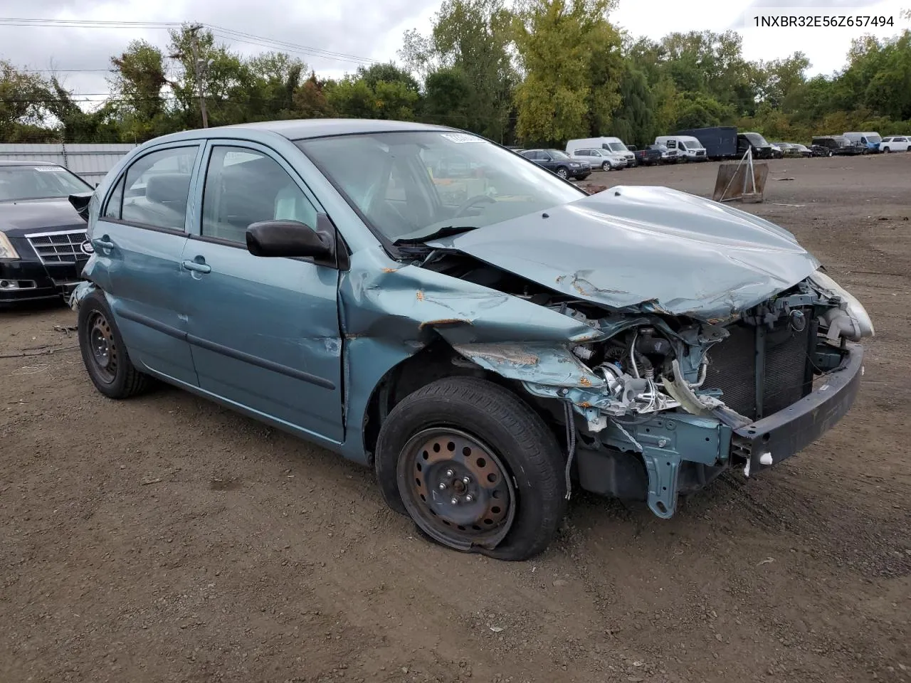 2006 Toyota Corolla Ce VIN: 1NXBR32E56Z657494 Lot: 72378444