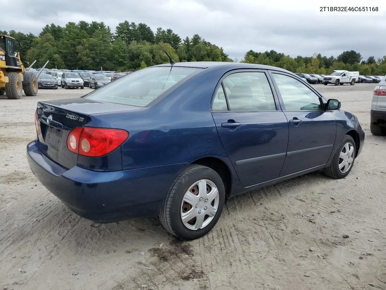 2006 Toyota Corolla Ce VIN: 2T1BR32E46C651168 Lot: 72405324