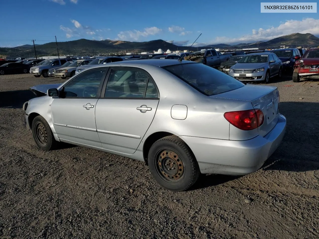 2006 Toyota Corolla Ce VIN: 1NXBR32E86Z616101 Lot: 72629944