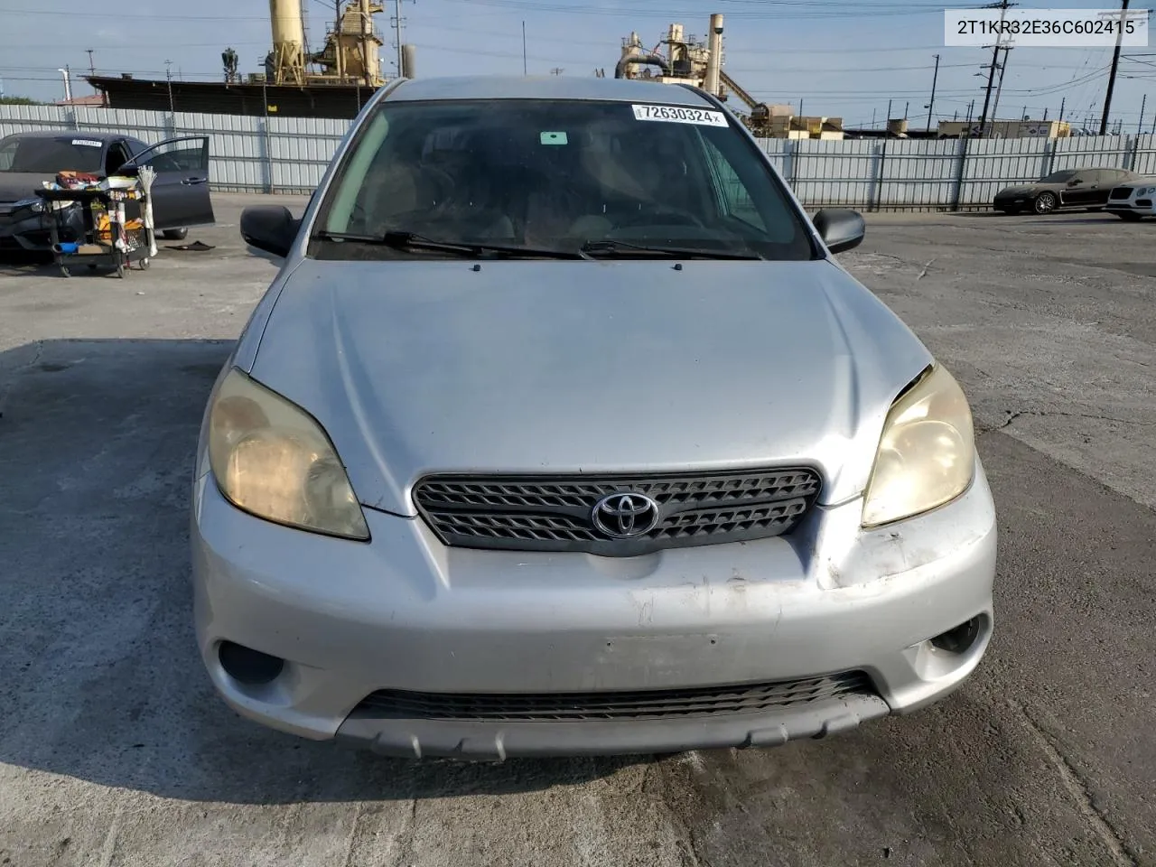 2006 Toyota Corolla Matrix Xr VIN: 2T1KR32E36C602415 Lot: 72630324