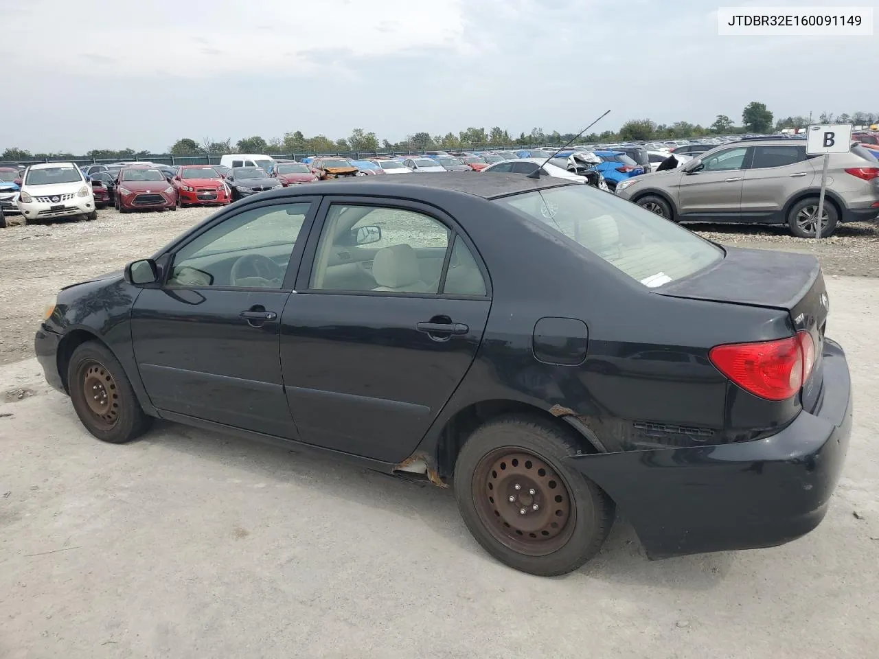 2006 Toyota Corolla Ce VIN: JTDBR32E160091149 Lot: 72683694