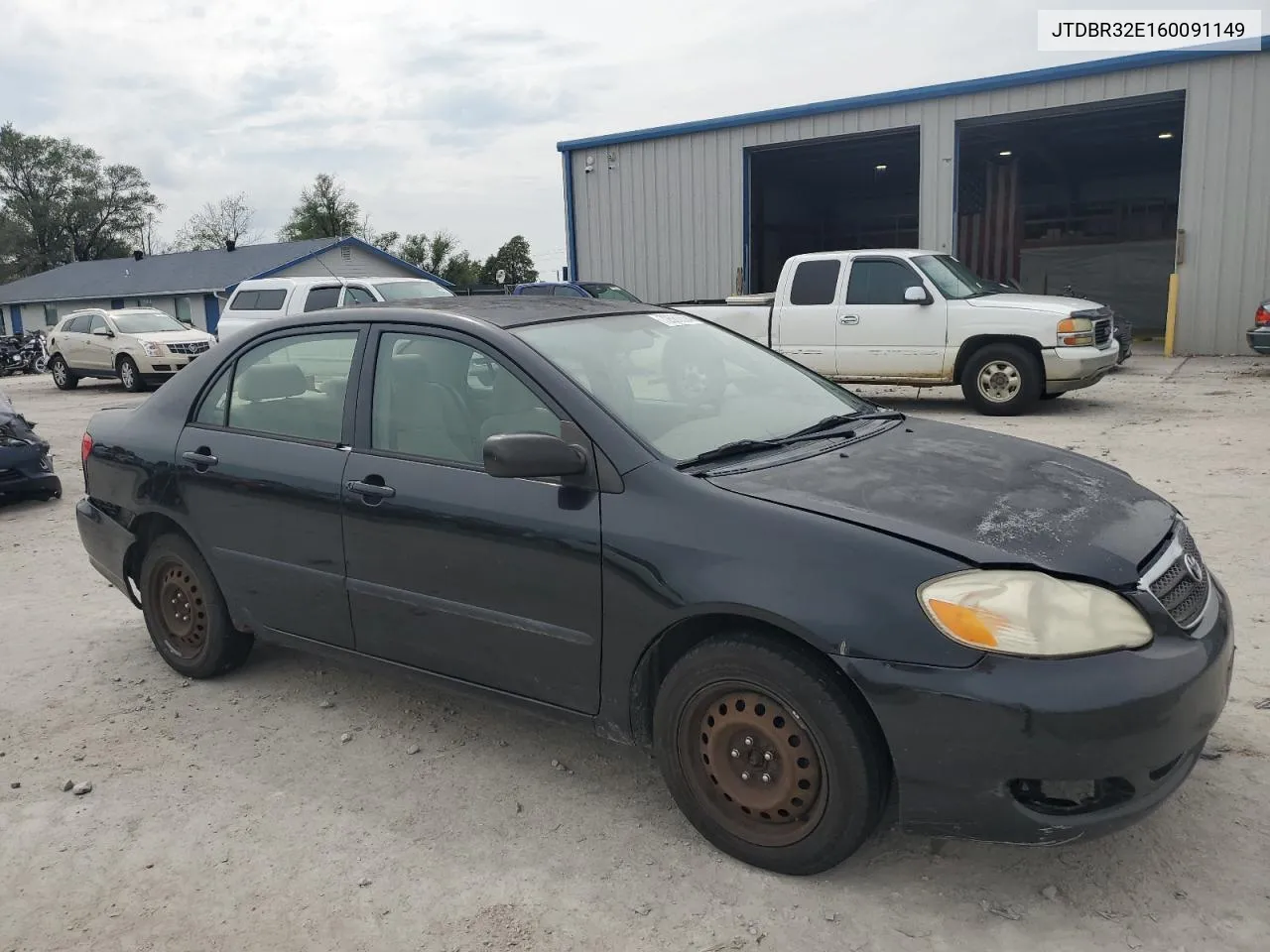 2006 Toyota Corolla Ce VIN: JTDBR32E160091149 Lot: 72683694