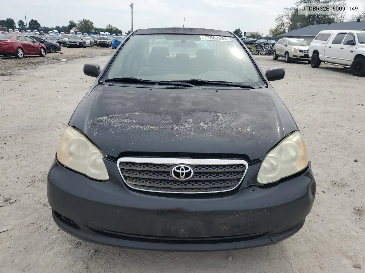 2006 Toyota Corolla Ce VIN: JTDBR32E160091149 Lot: 72683694