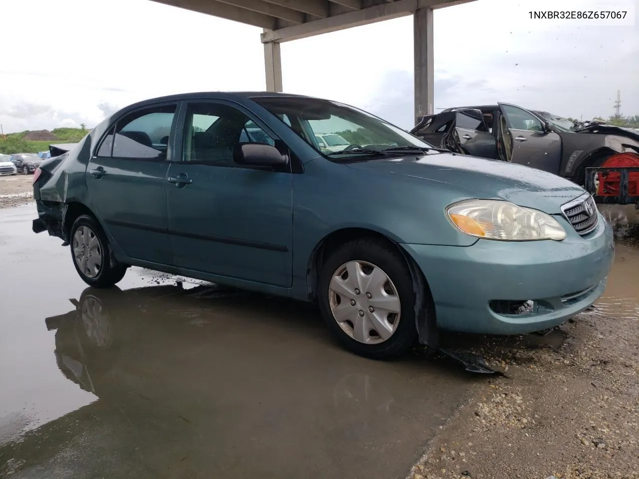 2006 Toyota Corolla Ce VIN: 1NXBR32E86Z657067 Lot: 72785484