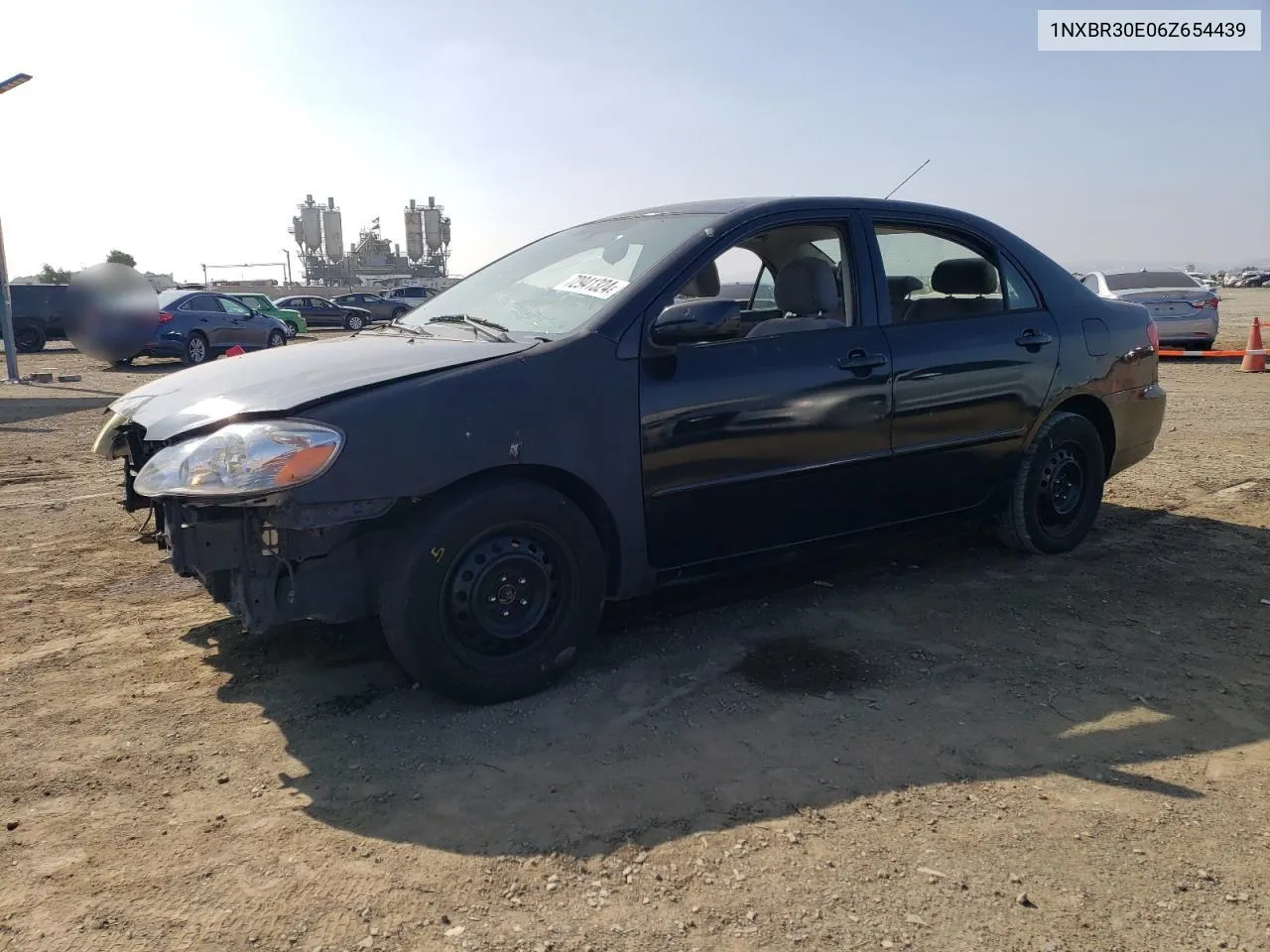 2006 Toyota Corolla Ce VIN: 1NXBR30E06Z654439 Lot: 72941324