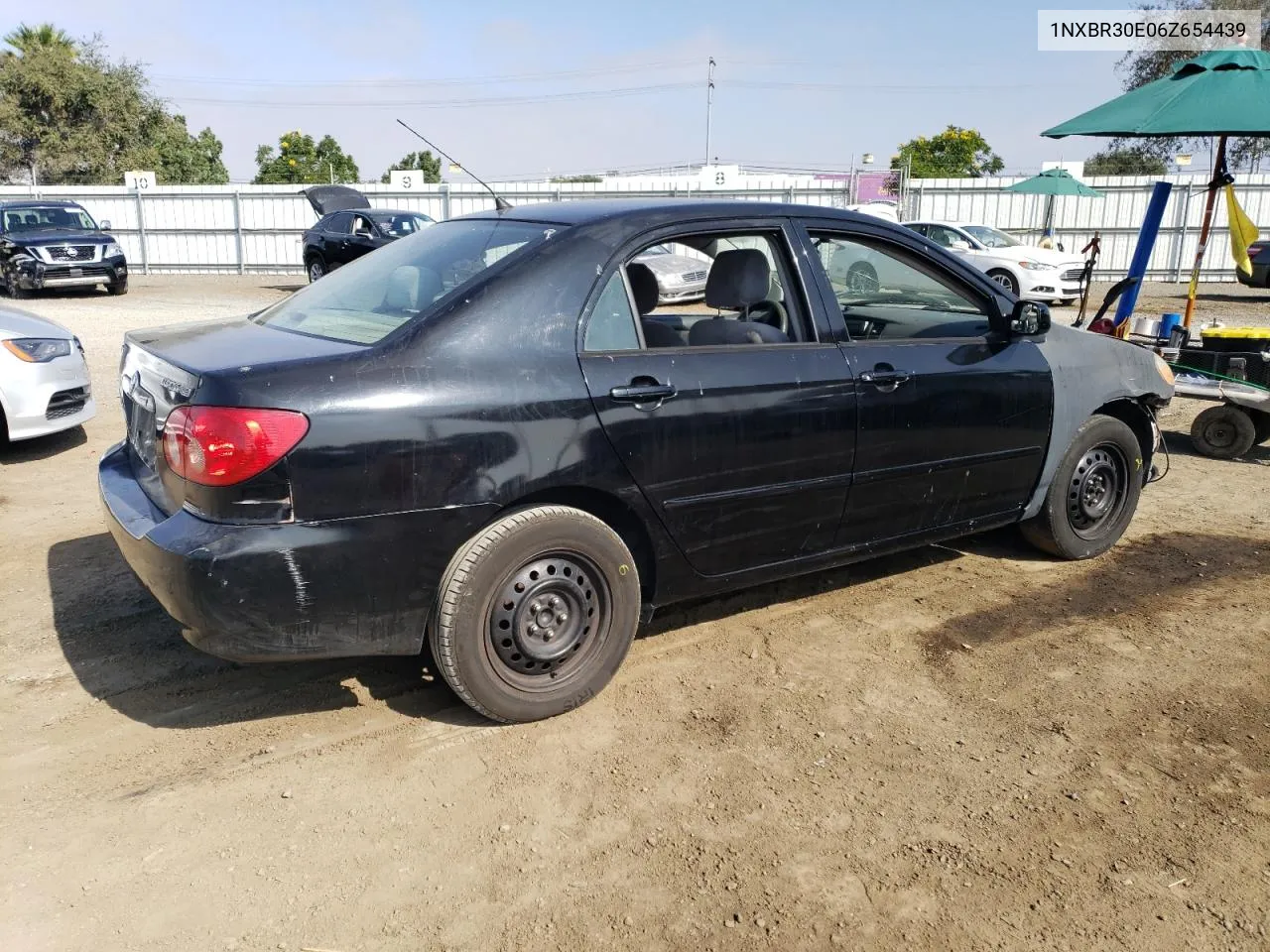 2006 Toyota Corolla Ce VIN: 1NXBR30E06Z654439 Lot: 72941324