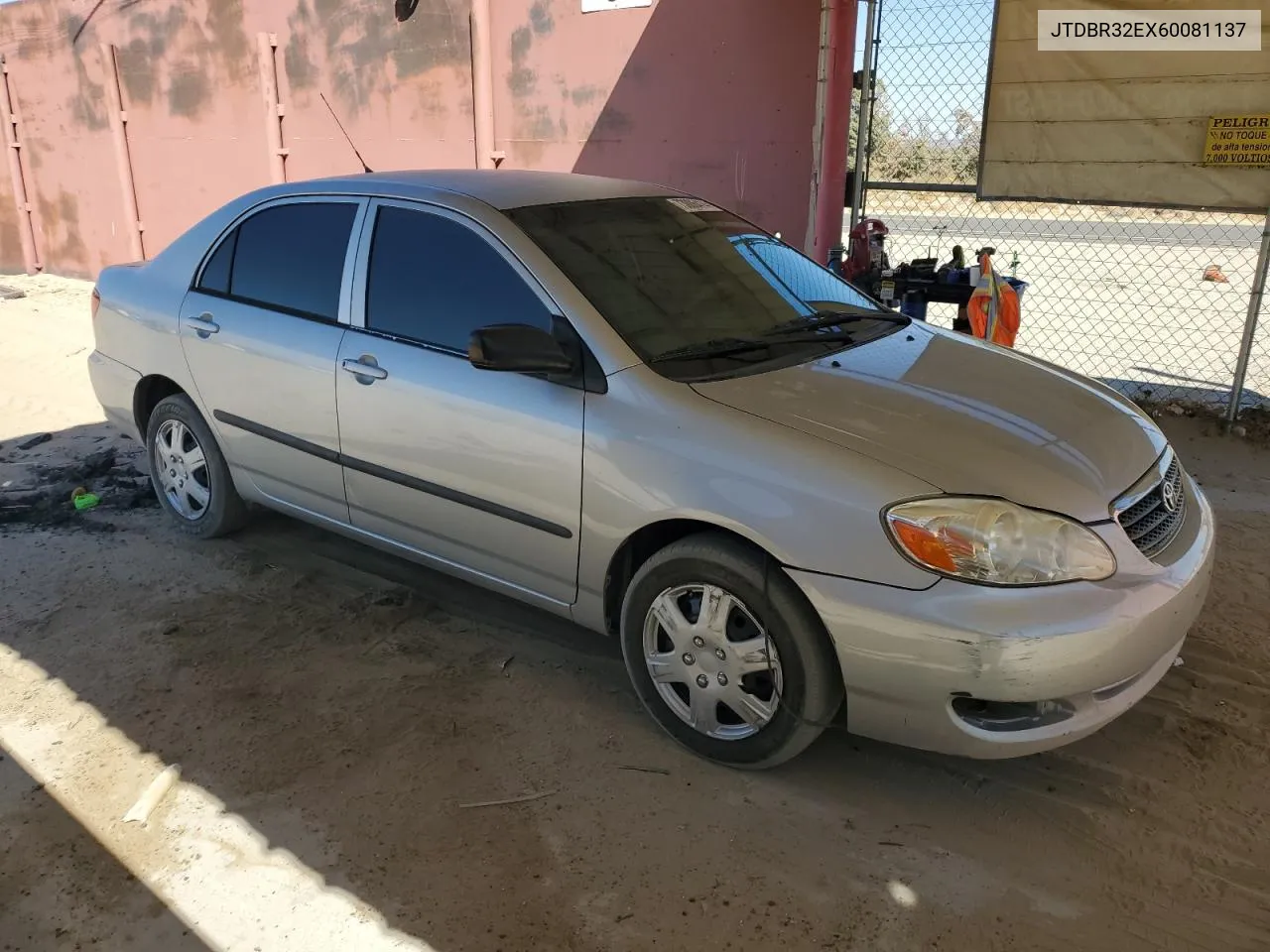 2006 Toyota Corolla Ce VIN: JTDBR32EX60081137 Lot: 73006414